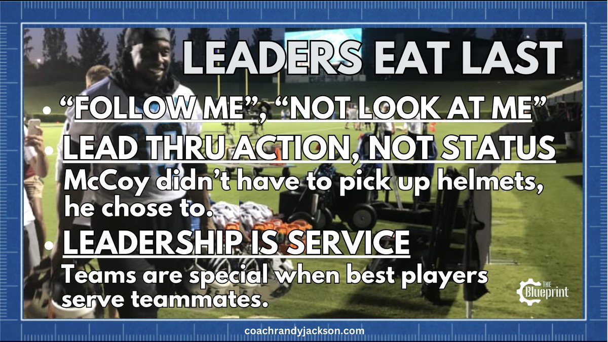 "YOUR SON IS IN A LEADERSHIP ACADEMY—THAT HAPPENS TO PLAY FOOTBALL"

Twice a year, I stood in front of parents &amp; made a promise: Your child isn’t just in a football program—they’re in a Leadership Academy.

We backed that promise up w daily short meetings, reinforcing a culture
