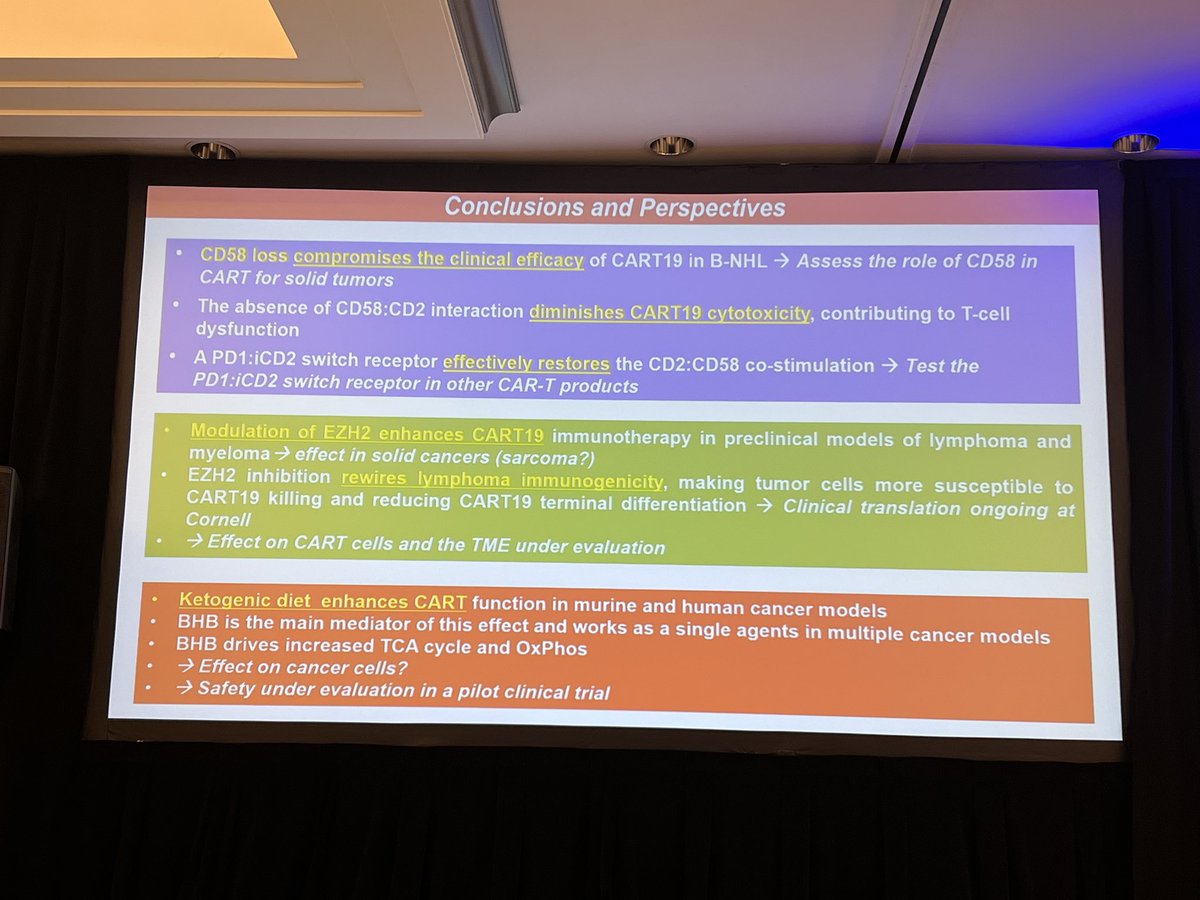 Nitin Jain (@nitinjainmd) on Twitter photo ๐๐ Amazing Keynote talk by Dr Marco Ruella <a href="/MarcoRuella/">Marco Ruella</a> to mark the start of 2-day CAR T and Bispecific focus meeting
<a href="/NoopurRajeMD/">Noopur Raje</a> Dr Sattva Neelapu ๐๐ Amazing Keynote talk by Dr Marco Ruella <a href="/MarcoRuella/">Marco Ruella</a> to mark the start of 2-day CAR T and Bispecific focus meeting
<a href="/NoopurRajeMD/">Noopur Raje</a> Dr Sattva Neelapu