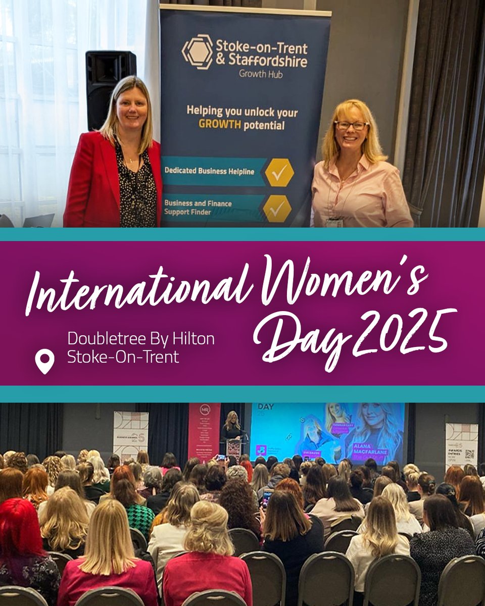 This morning, we attended the Staffordshire Chambers’ International Women’s Day event, celebrating women in business and innovation.

It was an inspiring event that reinforced the importance of supporting women in business to drive growth across our region.