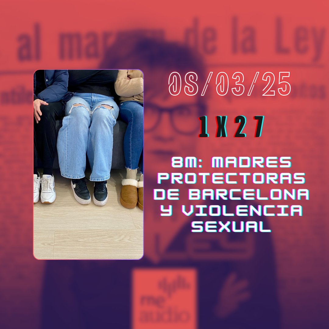 almargenleyrne's tweet photo. 🩸 Nuevo programa con:
📰 @XurxoMelchor
🔫 @apuntecriminal
💬 Madres protectoras de Barcelona
🔗 https://t.co/hqHEW0qrqn
@rne #8MRTVE #sucesos #podcasts #violenciadegenero #violenciasexual #sumisionquimica #asunta #8m #8demarzo #mujer #díainternacionaldelamujer #igualdad https://t.co/uhttjnmxpk