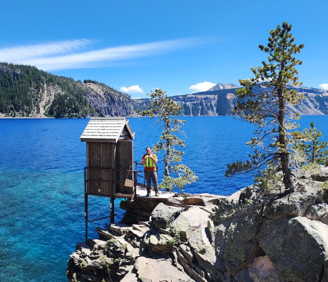 USGS Water Resources (@usgs_water) on Twitter photo A picturesque panorama! A <a href="/USGS_OR/">USGS in Oregon</a> hydro tech conducts a routine visit to Crater Lake nr Crater Lake, OR.
Fun Fact: The Crater Lake gage is only accessible during summer months due to heavy snowfall that begins in fall and doesn’t completely melt until summer.
#FieldPhotoFriday A picturesque panorama! A <a href="/USGS_OR/">USGS in Oregon</a> hydro tech conducts a routine visit to Crater Lake nr Crater Lake, OR.
Fun Fact: The Crater Lake gage is only accessible during summer months due to heavy snowfall that begins in fall and doesn’t completely melt until summer.
#FieldPhotoFriday