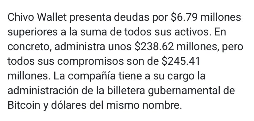 ¡Se chiviaron nuestro dinero! Ahhh pero ahí andaban los dipupets escribiendo “¿ya vieron su chivo Wallet?”  
Chivo Wallet está en bancarrota y lo hemos conocido gracias al FMI porque este gobierno ocultó la información sobre esa institución.