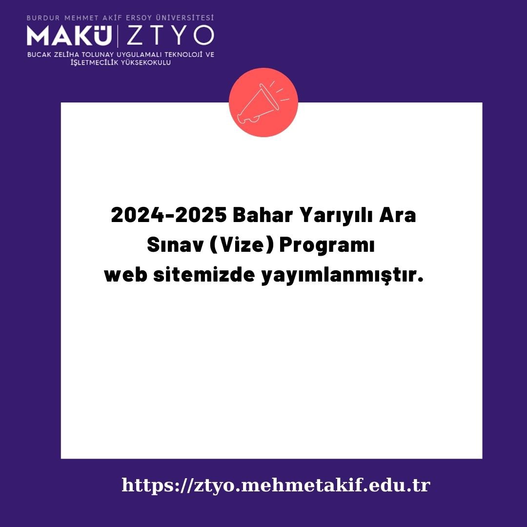 Öğrencilerimize duyurulur. 
Aşağıdaki linkten ulaşabilirsiniz.
ztyo.mehmetakif.edu.tr/duyuru/14222/2…