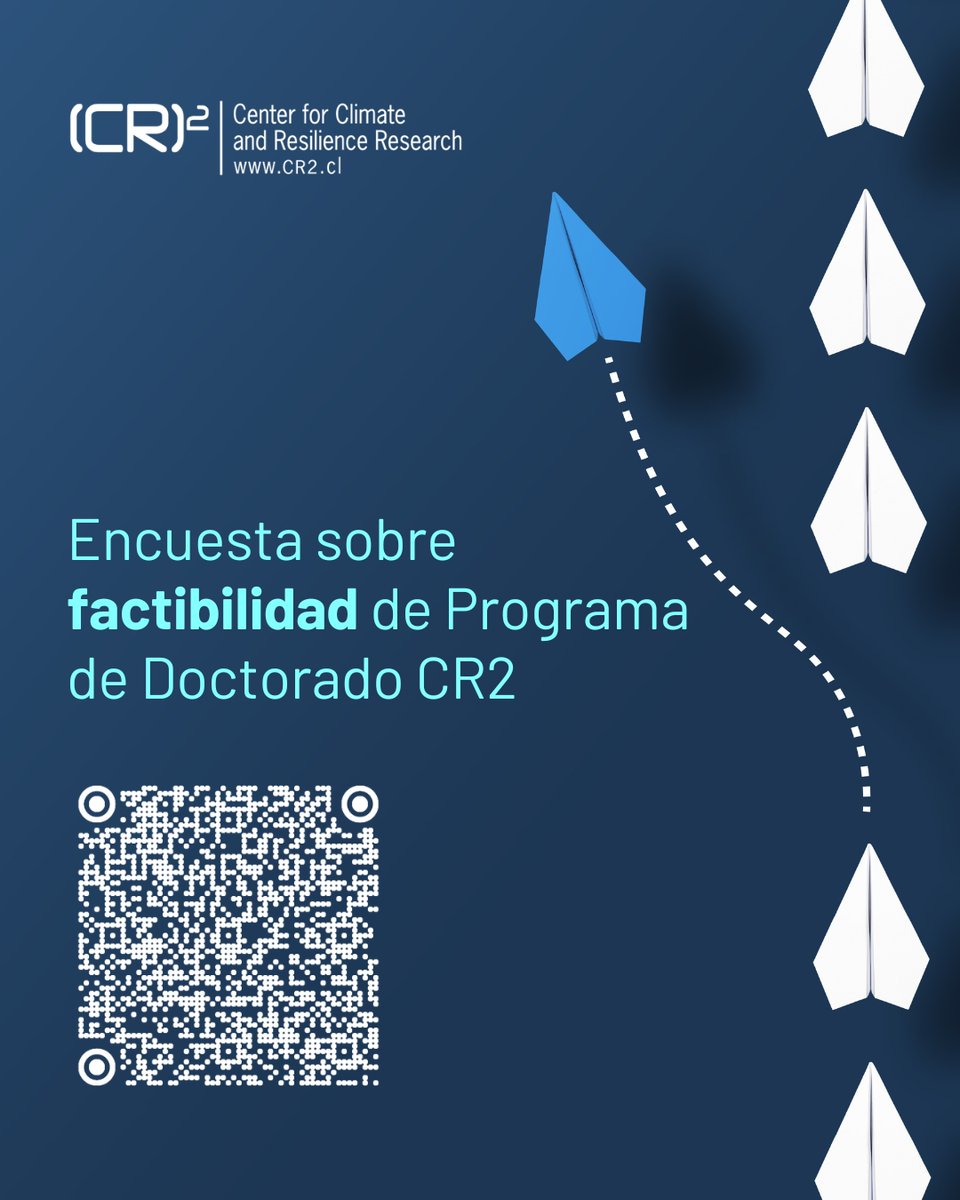 📖El CR2 se encuentra realizando un estudio para explorar la factibilidad de desarrollar un programa de doctorado. Para ello, les invitamos a contestar esta encuesta que busca evaluar el interés y las expectativas de potenciales estudiantes.|Encuesta aquí: bit.ly/43t9085