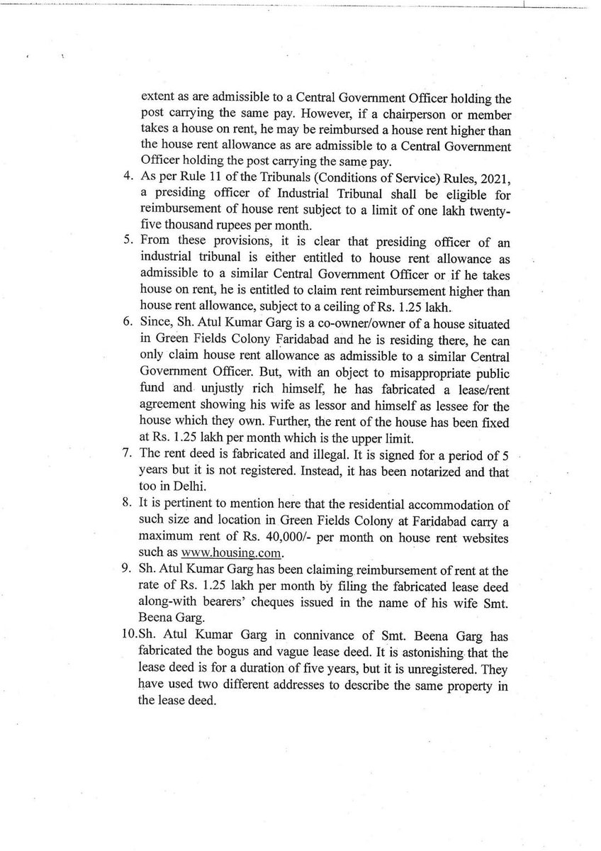 justice4deos's tweet photo. @mansukhmandviya @AmitShah @PMOIndia @narendramodi I urge the Hon’ble Chief Justice of the Delhi High Court to take strict disciplinary action against Mr. Garg as per the law to uphold judicial integrity @arjunrammeghwal @gupta_rekha @LabourMinistry @advsanjoy @LiveLawIndia https://t.co/yWeweMtQL8