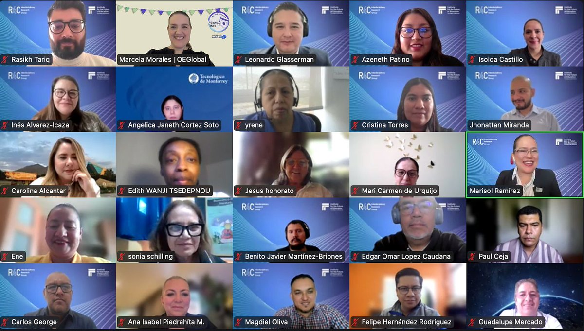 Ya está disponible la grabación de nuestra intervención en la #oeWeek2025 donde compartimos avances de los proyectos en #EducaciónAbierta gestados en la #EstanciaUNESCO2025 #oeWeek #CooperaciónInternacional #MovimientoEducativoAbierto #Rea #Rel #oer 🌎youtu.be/n82ooXJ1ukA