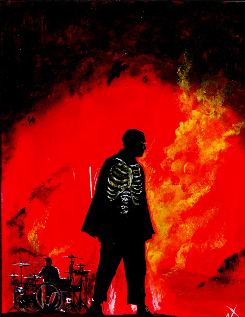 --- …- . .-. -.-. --- -- .--. . -. … .- - .

#art #TheClancyWorldTour #twentyonepilots #tylerjoseph #joshdun #cliqueart