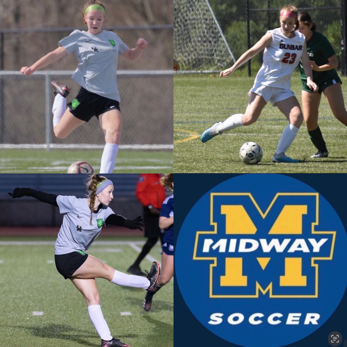 Great day for Midway University Women’s Soccer.  Welcome Cate B. from Lexington, Ky. to our soccer Family.  

Another Eagle has landed. 

Go Eagles!!! ⚽️🦅🦅🦅⚽️<a href="/GoMidwayEagles/">Midway Eagles</a>  <a href="/MidwayUniv/">Midway University</a>