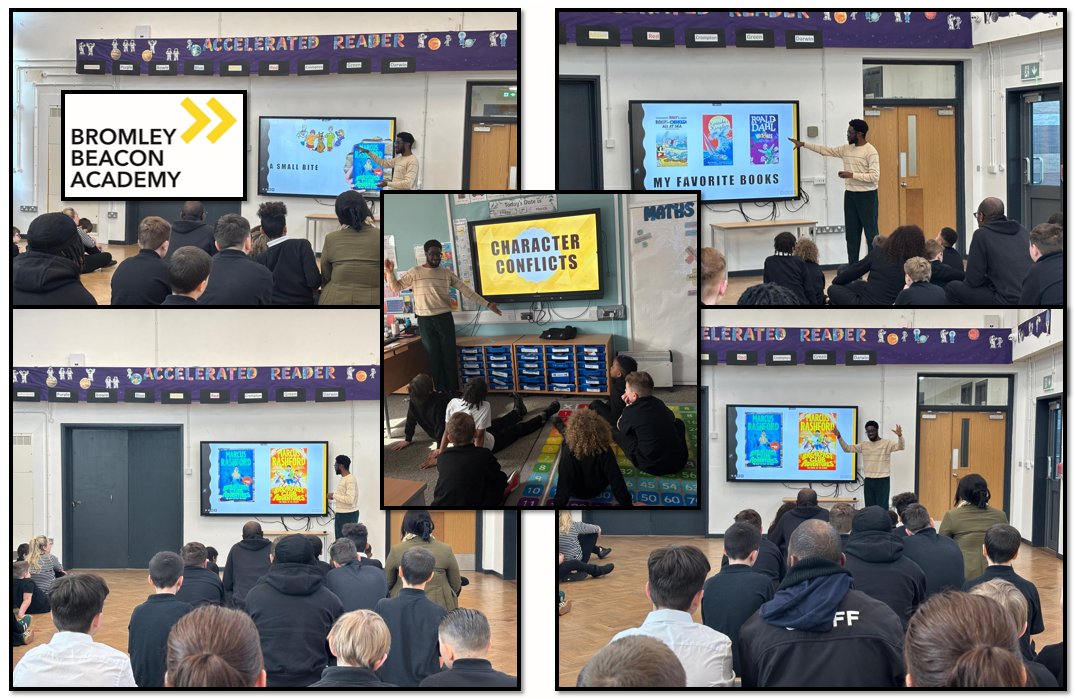 BBA Orpington (@lseatbbao) on Twitter photo To carry on #worldbookday2025 celebrations 📚🎉, we had <a href="/AlexFKoya/">Alex Falase-Koya</a> (Author of Marv and Breakfast Club Adventures) come in and lead an assembly on the journey to becoming an author. KS2 classes enjoyed the author workshops to enhance their writing skills ✍️ To carry on #worldbookday2025 celebrations 📚🎉, we had <a href="/AlexFKoya/">Alex Falase-Koya</a> (Author of Marv and Breakfast Club Adventures) come in and lead an assembly on the journey to becoming an author. KS2 classes enjoyed the author workshops to enhance their writing skills ✍️