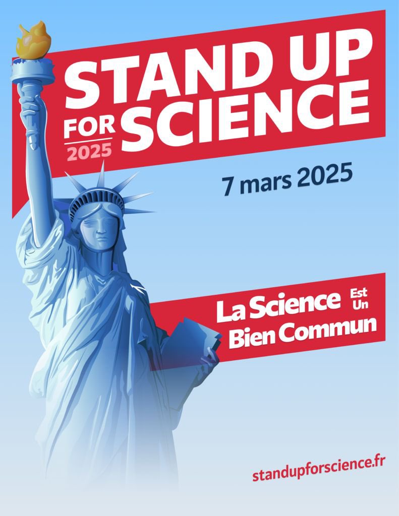 La science sauve des vies. A chaque seconde. 
Soutien à la communauté scientifique américaine. #StandUpForScience