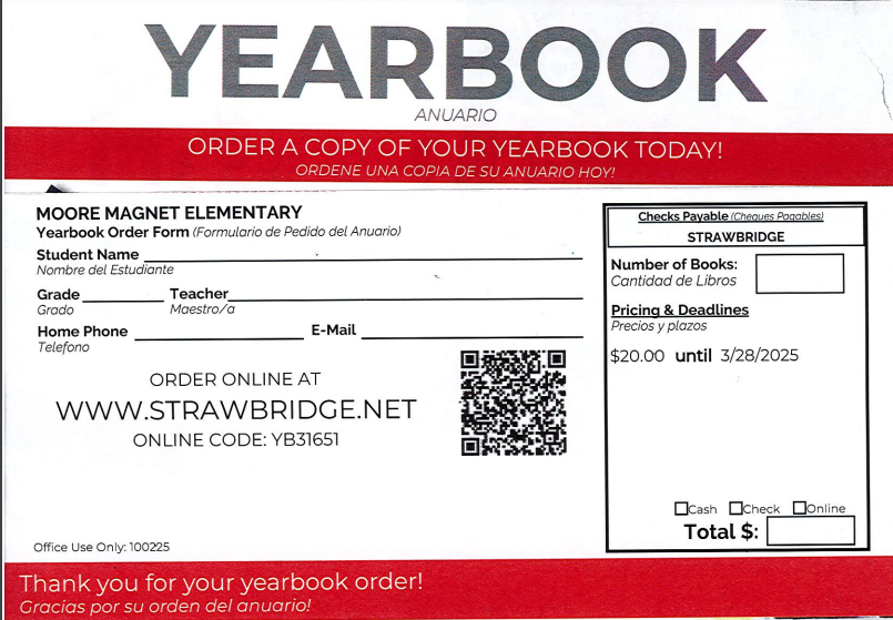 moore_magnet's tweet photo. MEERKATS IT IS TIME TO ORDER YOUR 24-25  YEARBOOK 
ORDERS MUST BE PLACED BY 3/28/25 
$20.00
https://t.co/74I8F75fc1 https://t.co/UF8sTigVq4