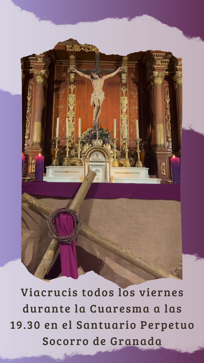 ORACIÓN DEL VIACRUCIS

Hoy viernes, y todos los viernes durante la Cuaresma, se hará la Oración del Viacrucis a las 19:30h acompañando al Señor en el camino de la cruz.
