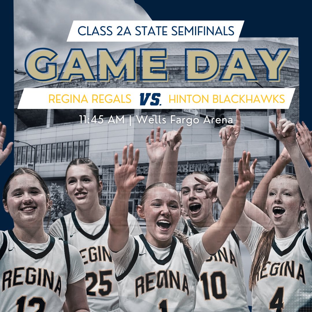 2A State Semifinals
🆚 Hinton Blackhawks
⏰ 11:45 AM
📍 Wells Fargo Arena
📈gobound.com/Ian
🎟️ iowaeventscenter.com/events/detail/…
📺 watchighsau.com