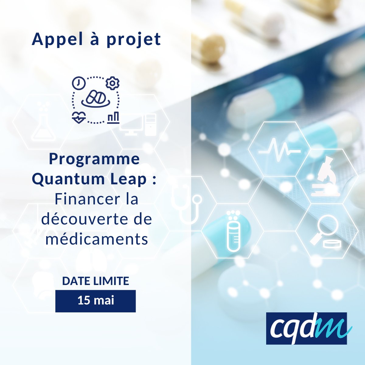CQDM (@cqdm_canada) on Twitter photo 💵Opportunité de financement !    
Obtenez des fonds pour votre projet de recherche biopharmaceutique!    
🗓️Vous avez jusqu’au 15 mai 2025   
👉Pour plus d'informations et inscription: cqdm.org/programs/quant… 💵Opportunité de financement !    
Obtenez des fonds pour votre projet de recherche biopharmaceutique!    
🗓️Vous avez jusqu’au 15 mai 2025   
👉Pour plus d'informations et inscription: cqdm.org/programs/quant…