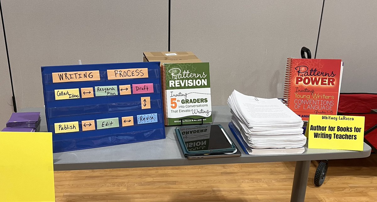 Looking forward to talking with children about my job and the writing process today at <a href="/SEREbulldogs/">Robertson Elementary</a> Career Day!