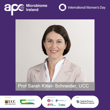 Pharmabiotic's tweet photo. In honour of International Women’s Day on March 8th, APC is highlighting our inspiring female Principal Investigators. Learn about the research taking place in Prof Sarah Kittel-Schneider Lab 
⏩ https://t.co/x6MpVnPNrm
#AccelerateAction #IWD2025 #microbiome
@Researchirel @UCC https://t.co/vHfERrqPaK
