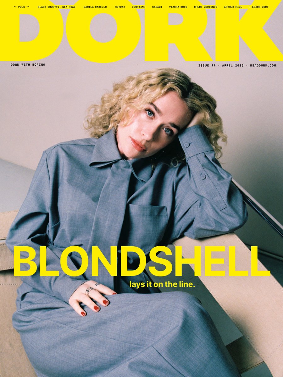 Dork (@readdork) on Twitter photo HRRRNK! NEW ISSUE!
The April 2025 issue of Dork is available to order now, featuring cover stars <a href="/Camila_Cabello/">camila</a>, <a href="/BCNRband/">BlackCountry,NewRoad</a> and <a href="/Blondshe11/">Blondshell</a>. Plus <a href="/hotwaxbandd/">HotWax</a>, <a href="/courtingband/">Courting</a>, <a href="/kidzwithbugz/">chloe moriondo</a>, <a href="/sasamiashworth/">SASAMI</a> and more.
Find out more: readdork.com/news/dork-apri… HRRRNK! NEW ISSUE!
The April 2025 issue of Dork is available to order now, featuring cover stars <a href="/Camila_Cabello/">camila</a>, <a href="/BCNRband/">BlackCountry,NewRoad</a> and <a href="/Blondshe11/">Blondshell</a>. Plus <a href="/hotwaxbandd/">HotWax</a>, <a href="/courtingband/">Courting</a>, <a href="/kidzwithbugz/">chloe moriondo</a>, <a href="/sasamiashworth/">SASAMI</a> and more.
Find out more: readdork.com/news/dork-apri…