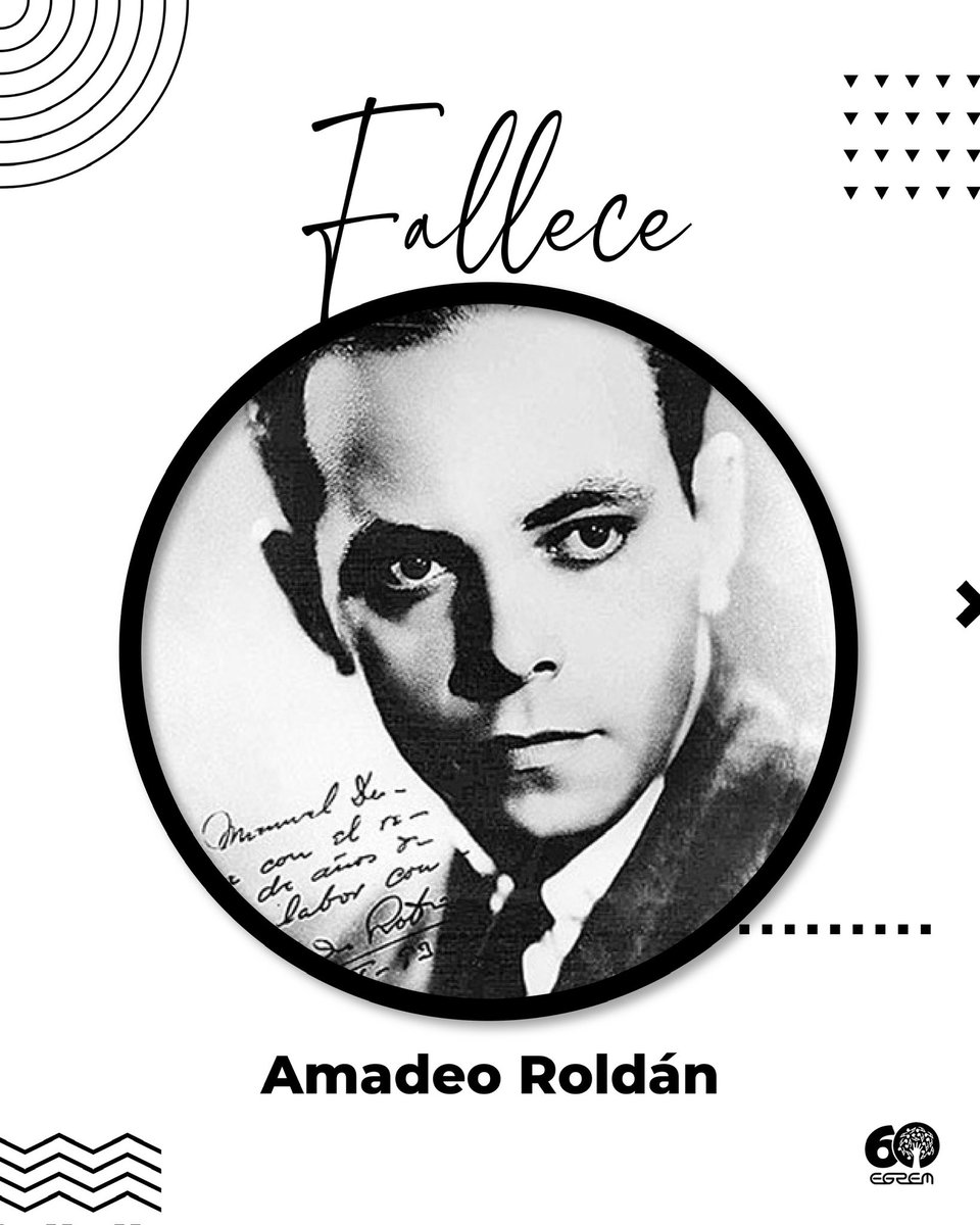 🖤 Hoy honramos la memoria de Amadeo Roldán, un pionero de la música cubana y un visionario que fusionó las raíces afrocubanas con la música clásica.