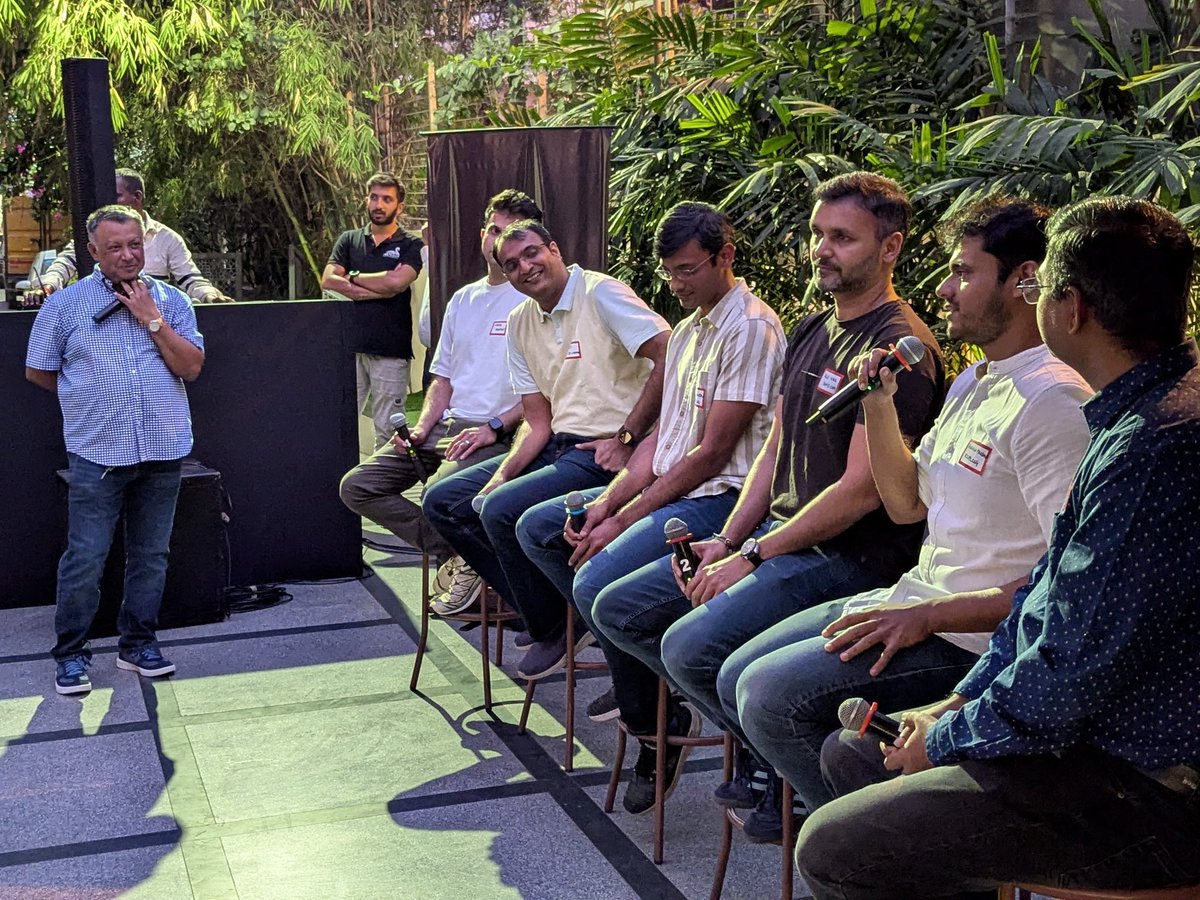 Mahesh (@mister_whistler) on Twitter photo Hosted some incredible and admirable founders for the first edition of <a href="/Rippling/">Rippling</a> Founder Stories in Bangalore.
Thanks for all the lessons and laughs 🙌🏻<a href="/varunkhona/">Varun Khona</a> <a href="/fullung/">Albert Strasheim</a> <a href="/vinayakh/">Vinayak Hegde</a> <a href="/dalevaz/">Dale Vaz</a> <a href="/ajaycb/">Ajay CB</a> <a href="/jiten/">jiten</a> <a href="/shiladitya/">Shiladitya</a> <a href="/rishj/">Rishit Jhunjhunwala</a> <a href="/pallavn/">Pallav Nadhani</a> <a href="/arpit_bhayani/">Arpit Bhayani</a> Hosted some incredible and admirable founders for the first edition of <a href="/Rippling/">Rippling</a> Founder Stories in Bangalore.
Thanks for all the lessons and laughs 🙌🏻<a href="/varunkhona/">Varun Khona</a> <a href="/fullung/">Albert Strasheim</a> <a href="/vinayakh/">Vinayak Hegde</a> <a href="/dalevaz/">Dale Vaz</a> <a href="/ajaycb/">Ajay CB</a> <a href="/jiten/">jiten</a> <a href="/shiladitya/">Shiladitya</a> <a href="/rishj/">Rishit Jhunjhunwala</a> <a href="/pallavn/">Pallav Nadhani</a> <a href="/arpit_bhayani/">Arpit Bhayani</a>