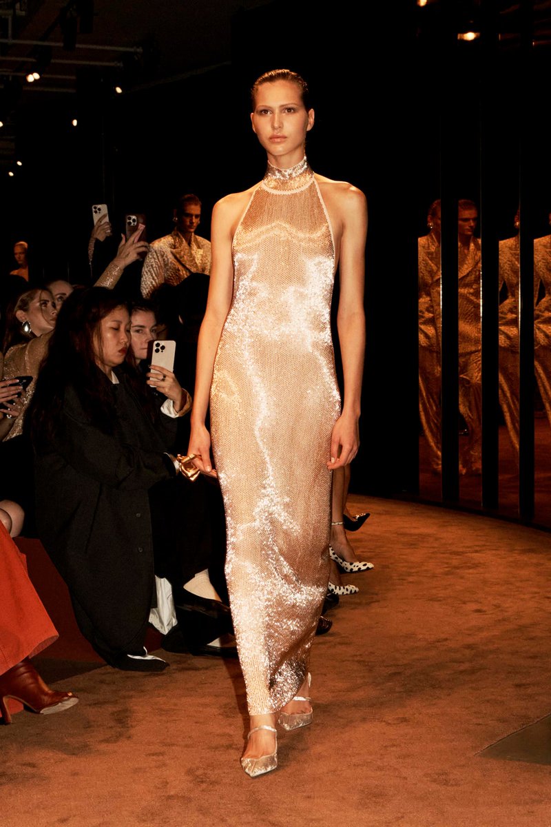 FashionweekNYC's tweet image. Schiaparelli Fall 2025 Collection