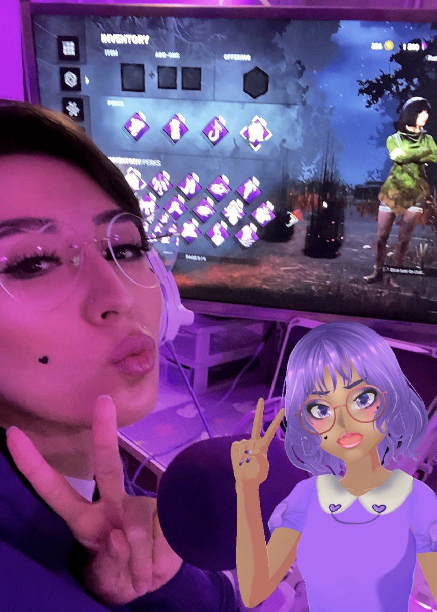 Hi yall Im Pryncess! You probably seen me around as my avatar but Ive been playing, streaming &amp; making DBD content for 4 years now. Ive worked extremely hard to build the community Ive created. We’re out here doing amazing things in the DBD sphere. Im also a beast at the game😈💜