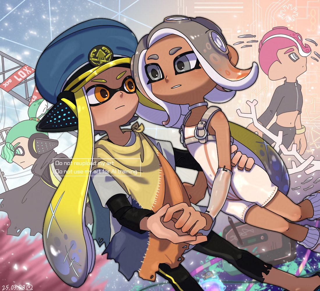 milmiman38's tweet photo. #splatoonart #agent24 🦑🐙 https://t.co/cYfspJciaH