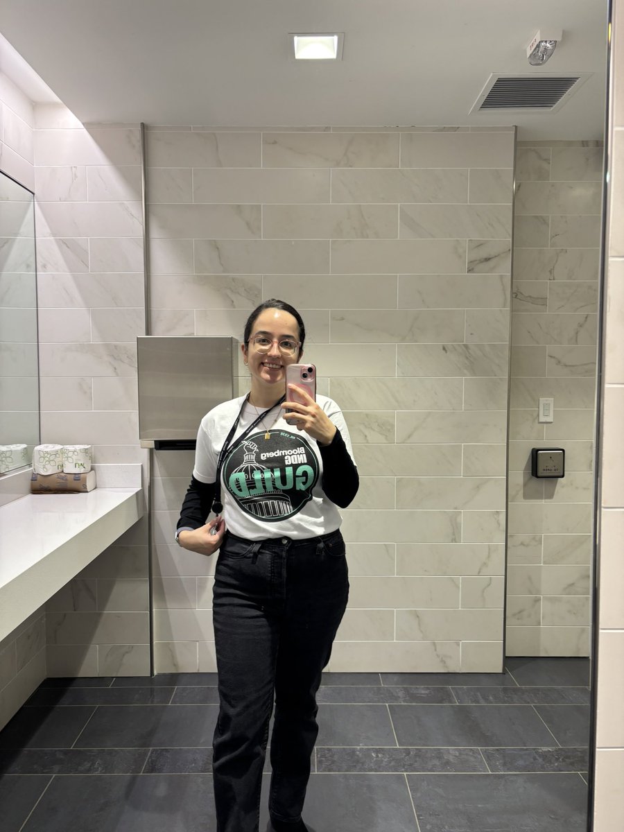Celine Castronuovo (@cecelou18) on Twitter photo We <a href="/GuildatBIG/">Guild at Bloomberg Industry Group</a> demand a fair contract with benefits for retirees.
Can you hear us, <a href="/MikeBloomberg/">Mike Bloomberg</a>? We <a href="/GuildatBIG/">Guild at Bloomberg Industry Group</a> demand a fair contract with benefits for retirees.
Can you hear us, <a href="/MikeBloomberg/">Mike Bloomberg</a>?