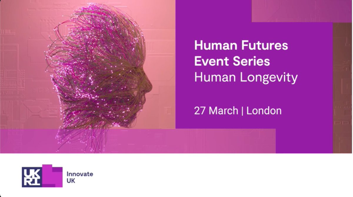 Int Longevity Centre (@ilcuk) on Twitter photo 🧬 As longevity increases, are societies ready?
Join <a href="/UKRI_News/">UK Research and Innovation</a> & @InnovateUK's Human Futures: Human Longevity, exploring how longer lives will reshape work, pensions & society.
📅 27 March 2025, 12pm–4pm
📍 Prince Philip House, London
🔗 Register: ow.ly/cUWU50VaQf9 🧬 As longevity increases, are societies ready?
Join <a href="/UKRI_News/">UK Research and Innovation</a> & @InnovateUK's Human Futures: Human Longevity, exploring how longer lives will reshape work, pensions & society.
📅 27 March 2025, 12pm–4pm
📍 Prince Philip House, London
đź”— Register: ow.ly/cUWU50VaQf9