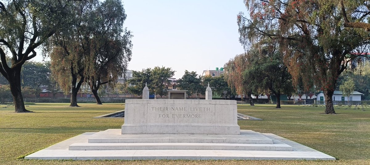 Imphal Indian War Cemetery 🇮🇳 
Well Maintained by the teams.
<a href="/CWGC/">Commonwealth War Graves</a> <a href="/AAPAComms/">AAAComms</a>