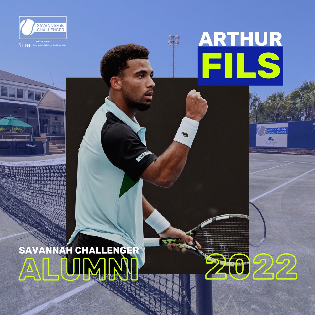 In 2022, Arthur Fils competed at the Savannah Challenger, gaining valuable experience on the Challenger Tour. Fast forward, and he’s now one of France’s rising stars, climbing the ATP rankings and proving he belongs among the best. 🎾