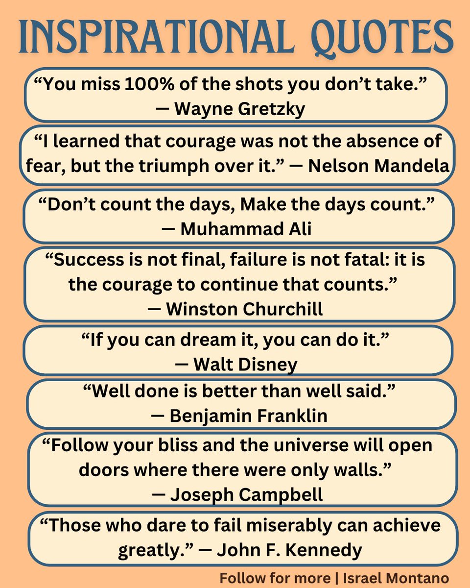 8 quotes to get inspired: