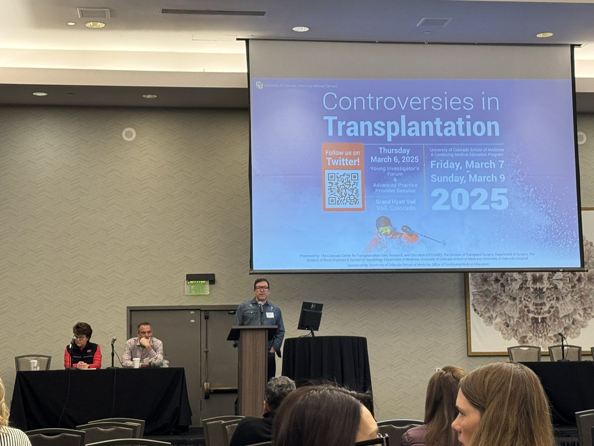 Controversies in Transplantation 2025 has officially begun!

Get ready for three days of exciting discussions, fresh insights, and epic fun on the slopes!⛷️