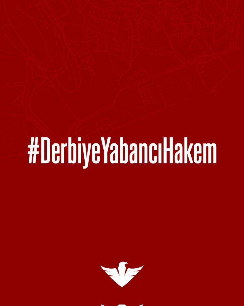 #DerbiyeYabancıHakem