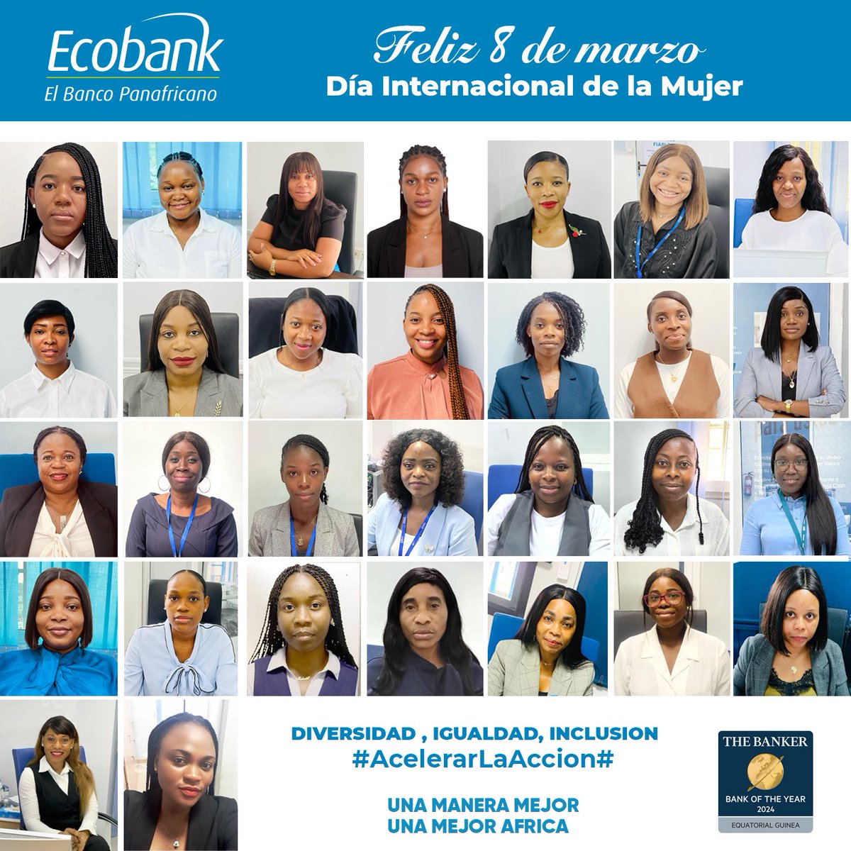 Empoderarse es armarse de conocimientos y el valor para afrontar el cambio que deseamos. Empoderarse es otorgarse el poder de elegir, por un 8 de marzo de mayor conciencia femenina sobre su poder. Una manera mejor de celebrar el 8 de marzo.
#Ecobankgq
#AcelerarLaAccion
#8demarzo