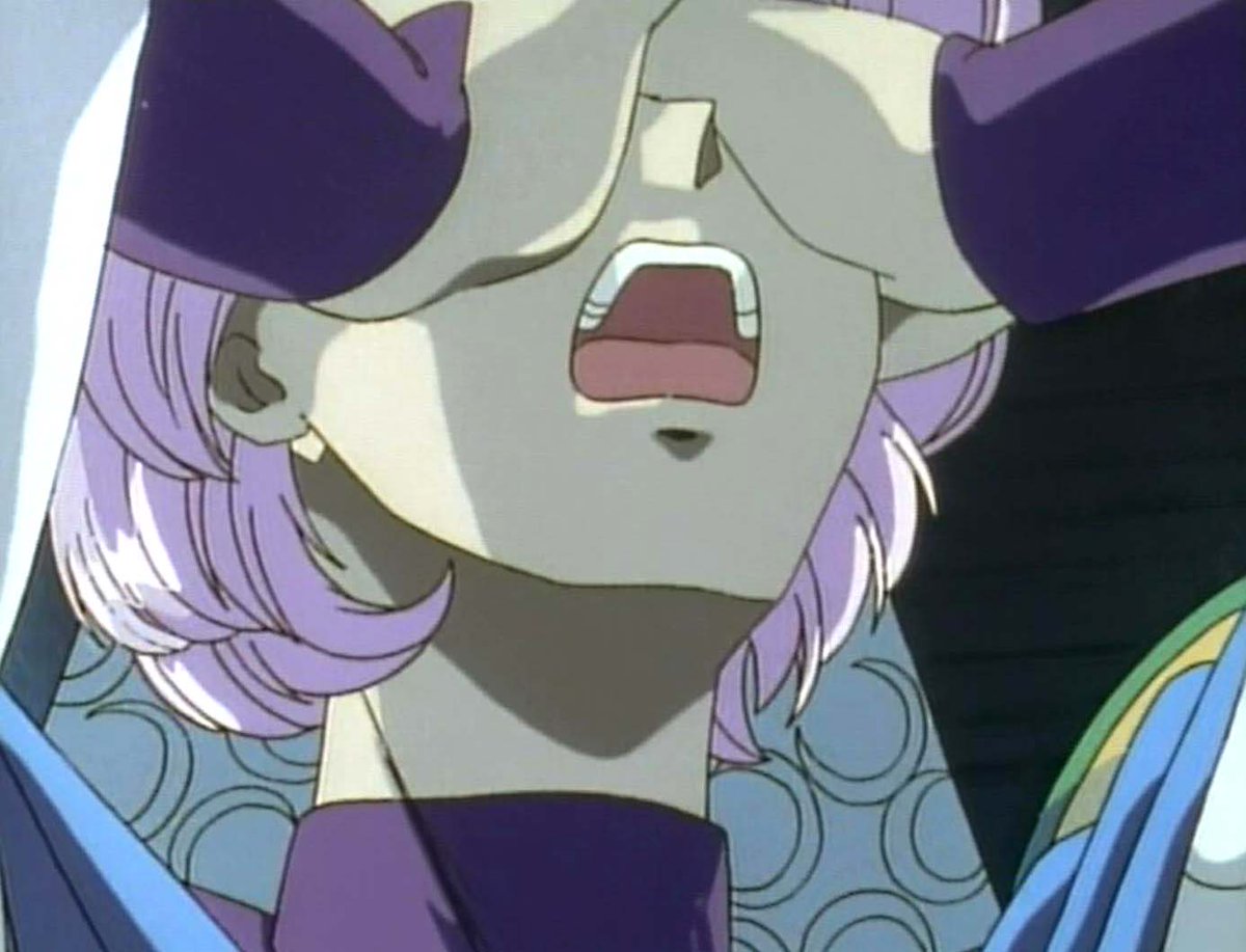 Agenda010's tweet image. 3月8日はりりか最終回放送日（1996）②差別化に成功しティーン以上からの熱い支持を得た代償として低年齢視聴者にトラウマを与えた最終章。僅か10歳の少女に命がけで戦わせた挙句11歳の誕生日に自決を迫る展開を、夕方枠キッズアニメとしてぶつける業。自己犠牲の煮凝り。 #ナースエンジェルりりかSOS