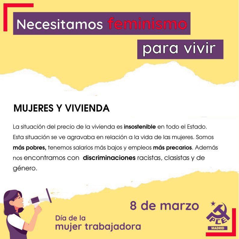 elpcm's tweet image. Necesitamos del feminismo para vivir 💜

Seguimos luchando por un mundo más justo y más bello. Un mundo alejado de las violencias, del colonialismo y del imperialismo. 

Únete a nosotras en la lucha por un #futurofeminista ✊🏻

👇🏼👇🏼👇🏼👇🏼