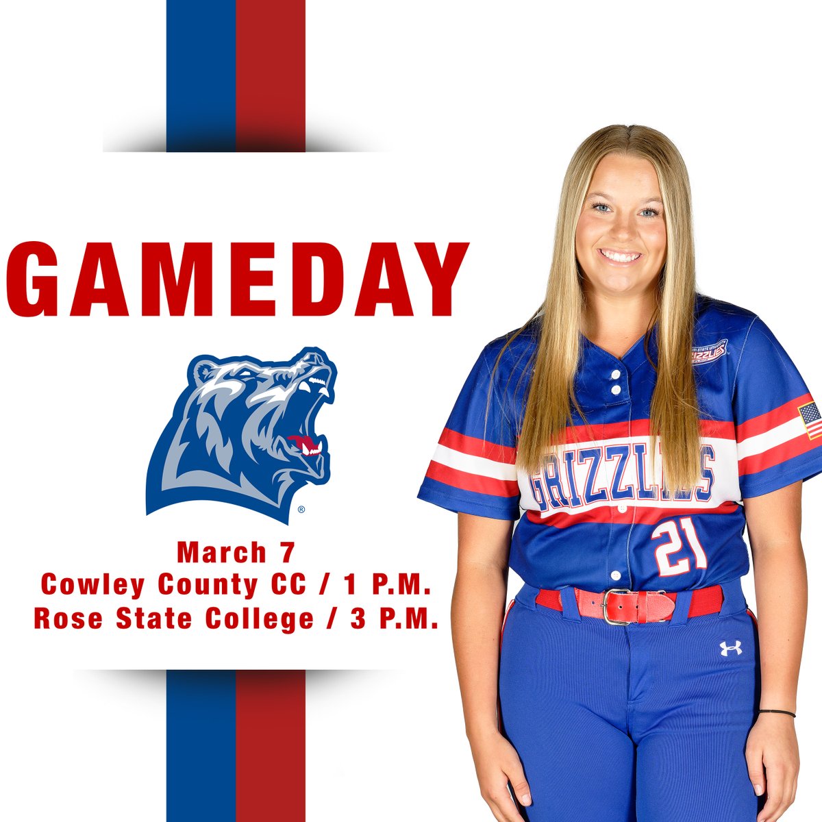Grizzlies spending another Friday in Branson as they compete in the Grand Slam Classic. Two games on the docket today vs. Cowley and Rose State at 1 and 3 p.m.