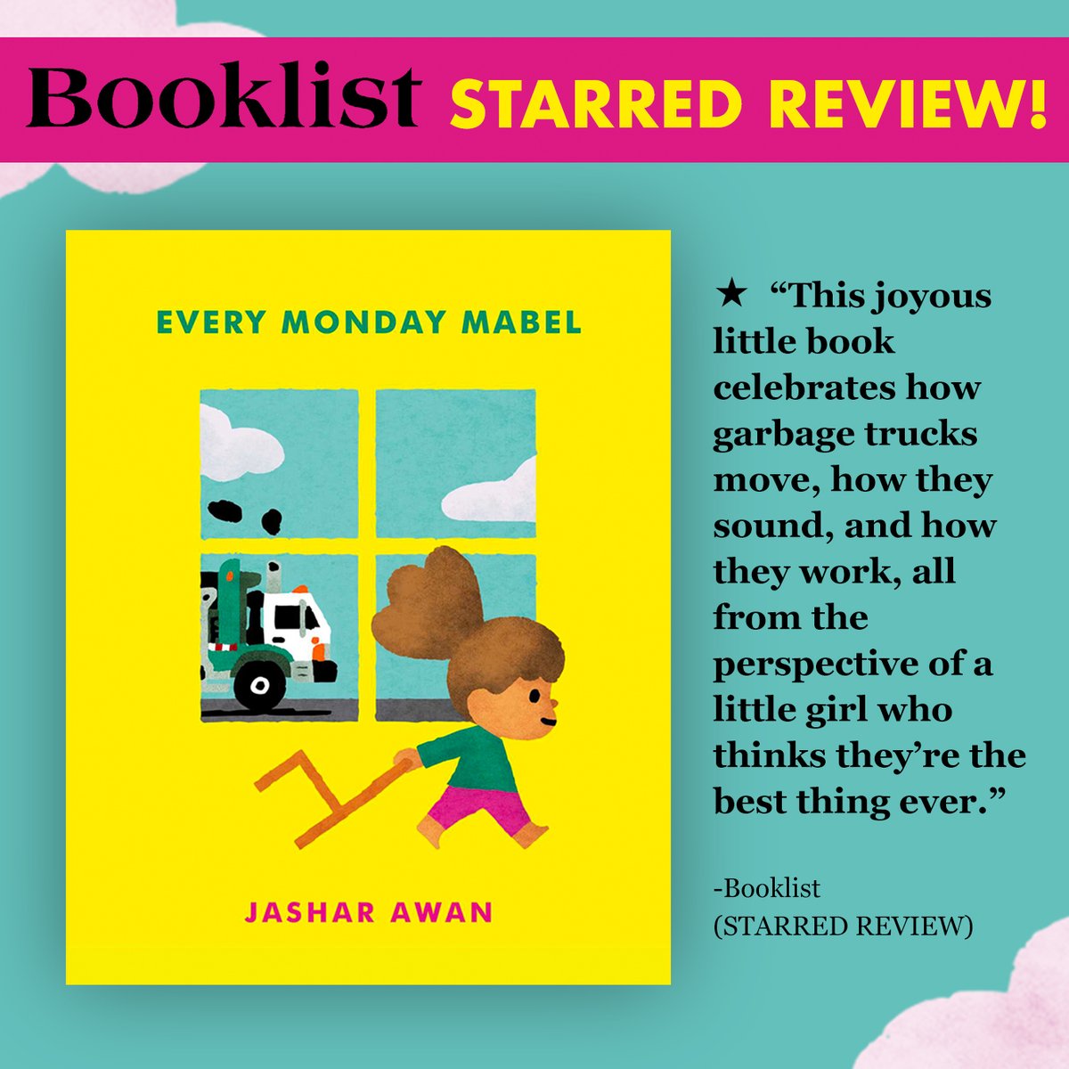 Another star for EVERY MONDAY MABEL!!⭐⭐⭐⭐⭐ 
Read the full review from <a href="/ALA_Booklist/">ALA_Booklist</a> :
booklistonline.com/products/98023…