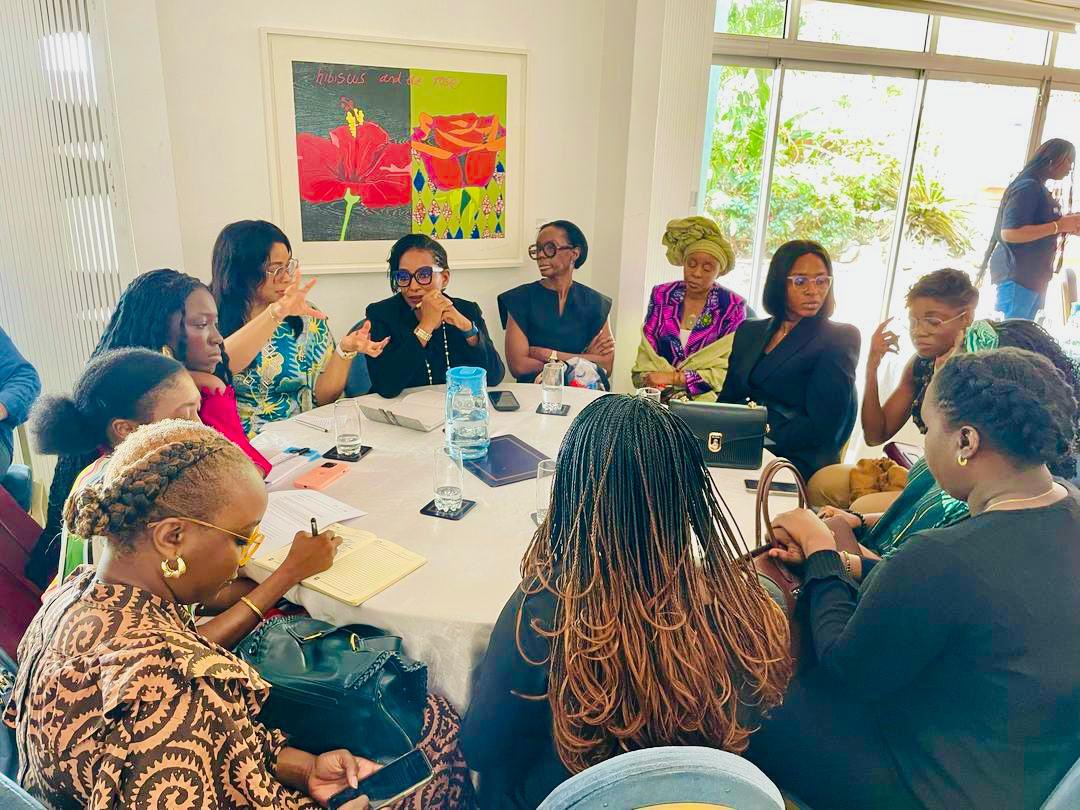 Very delighted to host discussions for #IWD2025 on accelerating investment for women-led businesses. 

Investing in women fuels economic growth &amp; dev, and it’s inspiring to witness the powerful impact these women are driving across industries.

#AccelerateAction
#GoFarGoTogether