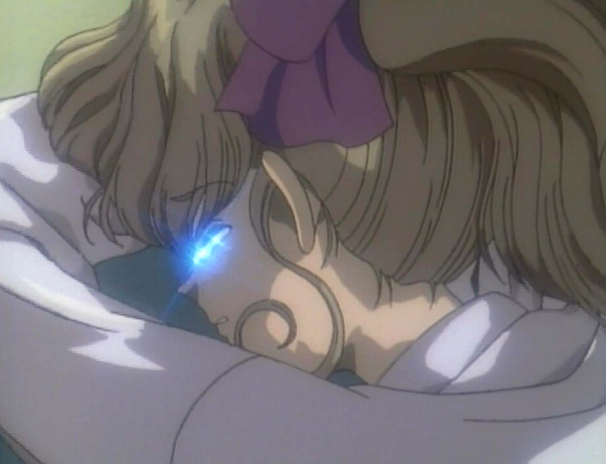 Agenda010's tweet image. 3月8日はりりか最終回放送日（1996）①90年代半ば、少女アニメが戦う美少女人気とその定着の流れで作られた一本であるものの「セ〇ムンの二番煎じにしない＝悲劇」のコンセプトで誕生、他の類似作との差別化に成功したタイトル。大地監督の鬼畜美学が炸裂した伝説最終回。 #ナースエンジェルりりかSOS