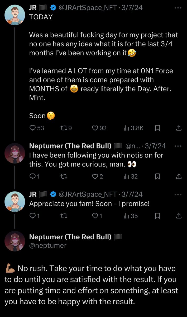 This was exactly a year ago @JRArtSpace_NFT <a href="/DSTRCTio/">DSTRCT 🏴</a>