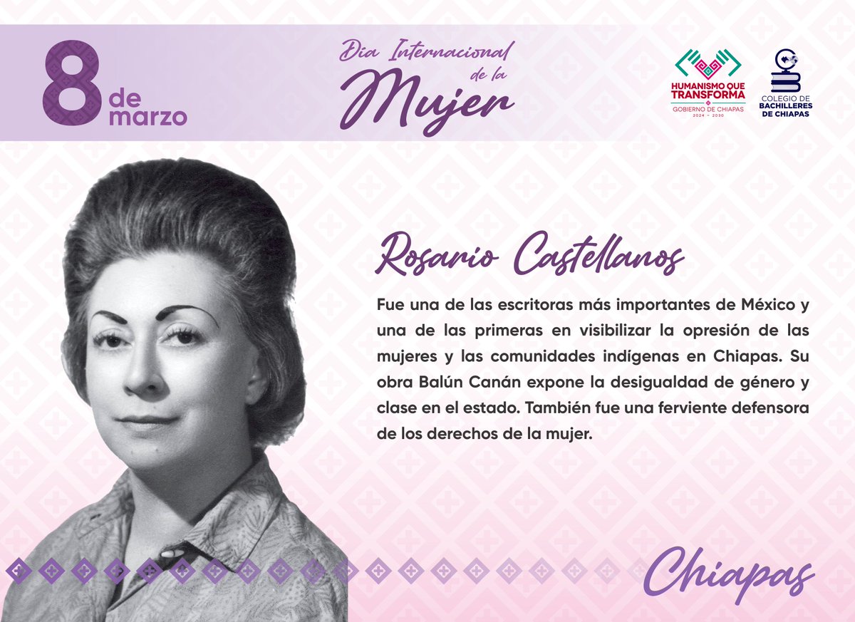 Mes de la mujer.