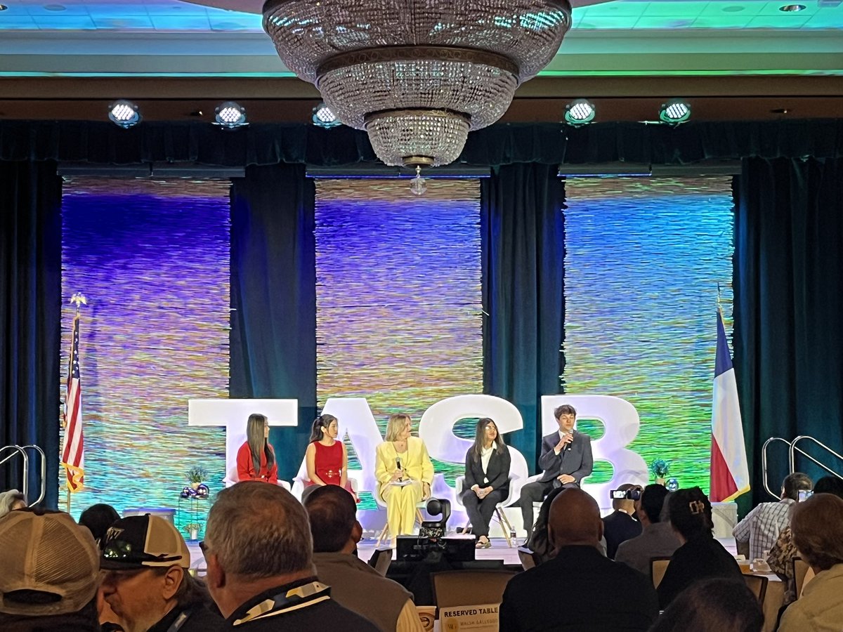 Students too are the most important stakeholders in education. Listening this morning to the Student Voice Scholarship Panel <a href="/tasbnews/">Texas Association of School Boards</a> @ 2025 Governance Camp.
