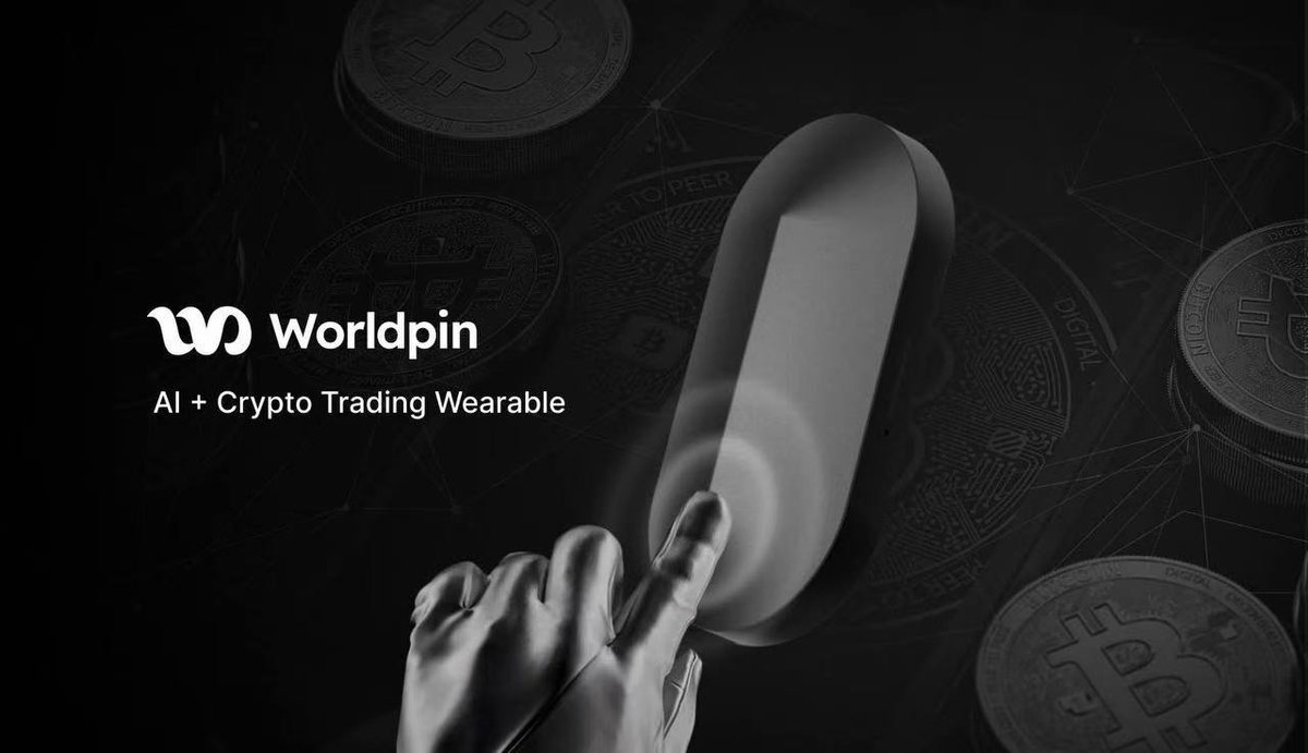 WorldpinAI's tweet image. Introducing #WorldPin – the AI-powered trading wearable that filters signals from top crypto communities and alerts you instantly, so you never miss an opportunity.