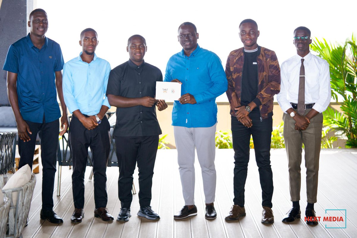 lubega_nsamba's tweet photo. We’re honored to partner with @nextmediaug for the upcoming Students Guild 90th anniversary celebrations. 

Today’s morning, @MakGuild had an audience with the CEO @nextmediaug Mr. @KKariisa where we expressed gratitude for the internships and our events’ coverage @nextmediaug always offers us. 

Mr. @KKariisa addressed our mind to the realization that he was a Guild Academic Minister in 1998/99 where he started the popular ‘ Academic Forum’ - a platform that current and former guild leaders have always utilized in advocating for students’ academic welfare. 

We further extended to him our official invitation to the Guild 90th Anniversary Celebrations. 

#MakGuildAt90