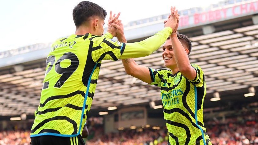 DailyAFC's tweet image. 📊 If Arsenal beat Manchester United on Sunday, they will be the first club in Premier League history to beat the Red Devils five times in a row in the competition’s history. 🗓️👀