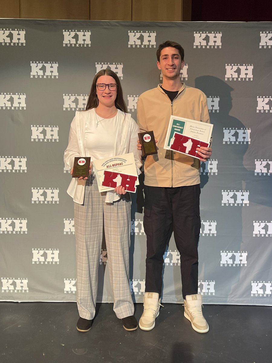 LincolnMalcore's tweet photo. Awards banquet last night @KentsHill I was awarded Most improved player (freshman first game timidity to last game against Bridgton Academy 14pts, 17 rebounds) and MAISAD All-Conference Award. My sister @kensleymalcore was awarded MVP and got awarded All-NEPSAC! https://t.co/g5UP7ys48O