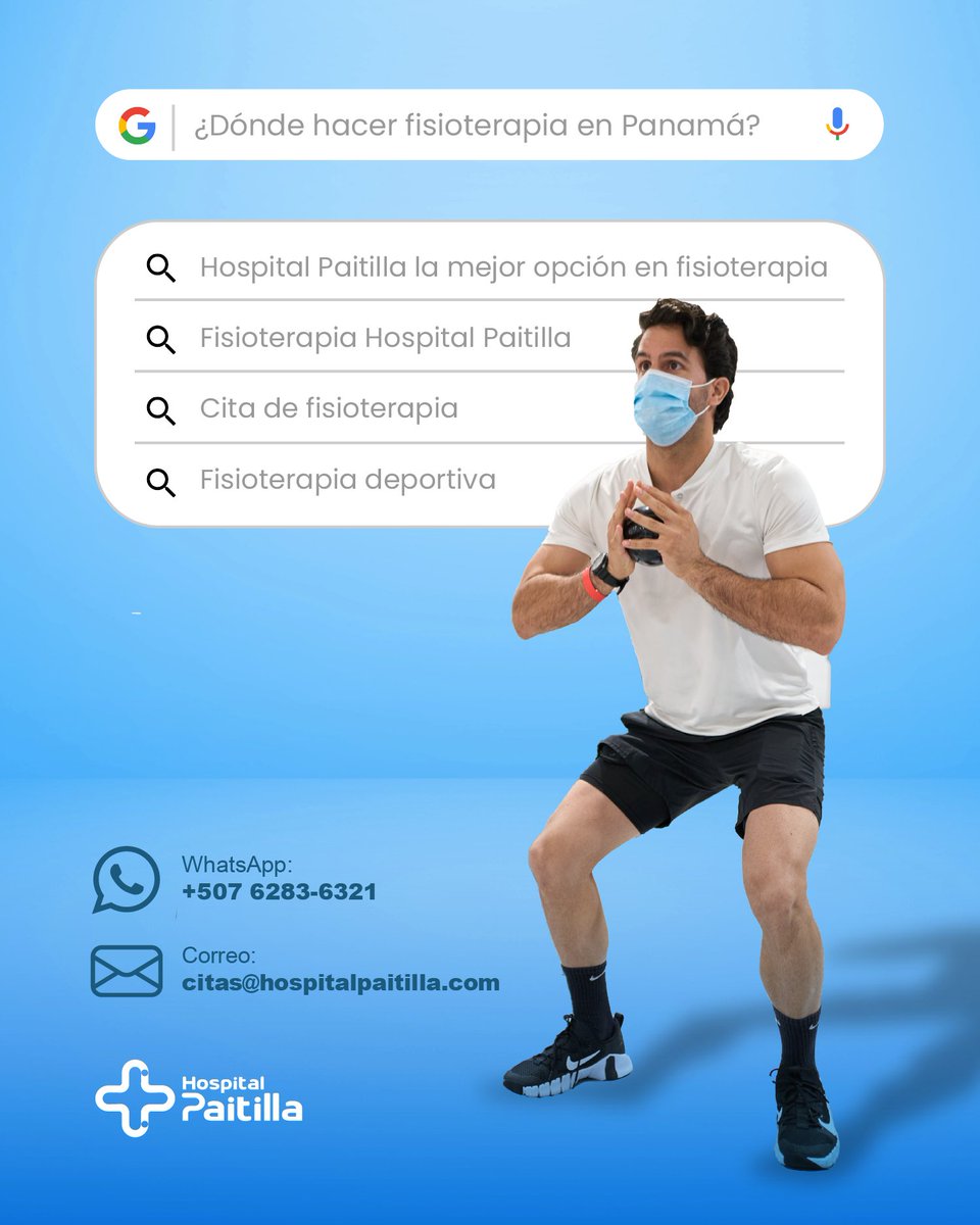 Las lesiones pueden ser un obstáculo, pero con el tratamiento adecuado, volverás más fuerte que nunca. En Hospital Paitilla, nuestro servicio de fisioterapia deportiva es el mejor aliado para tu recuperación.