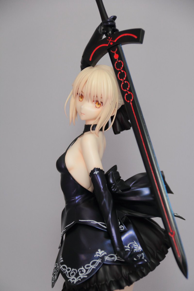 yoppa_r's tweet image. 「アルトリア オルタ ドレスver.」完成
ディーラー/PRIMAL HEART
原型/橋本リョウ様( @primal_ryo )
肌や髪、アイペイントでオルタらしさを表現できたと思います。
↓に別の写真も貼り付けておきます
#fgo #fate
