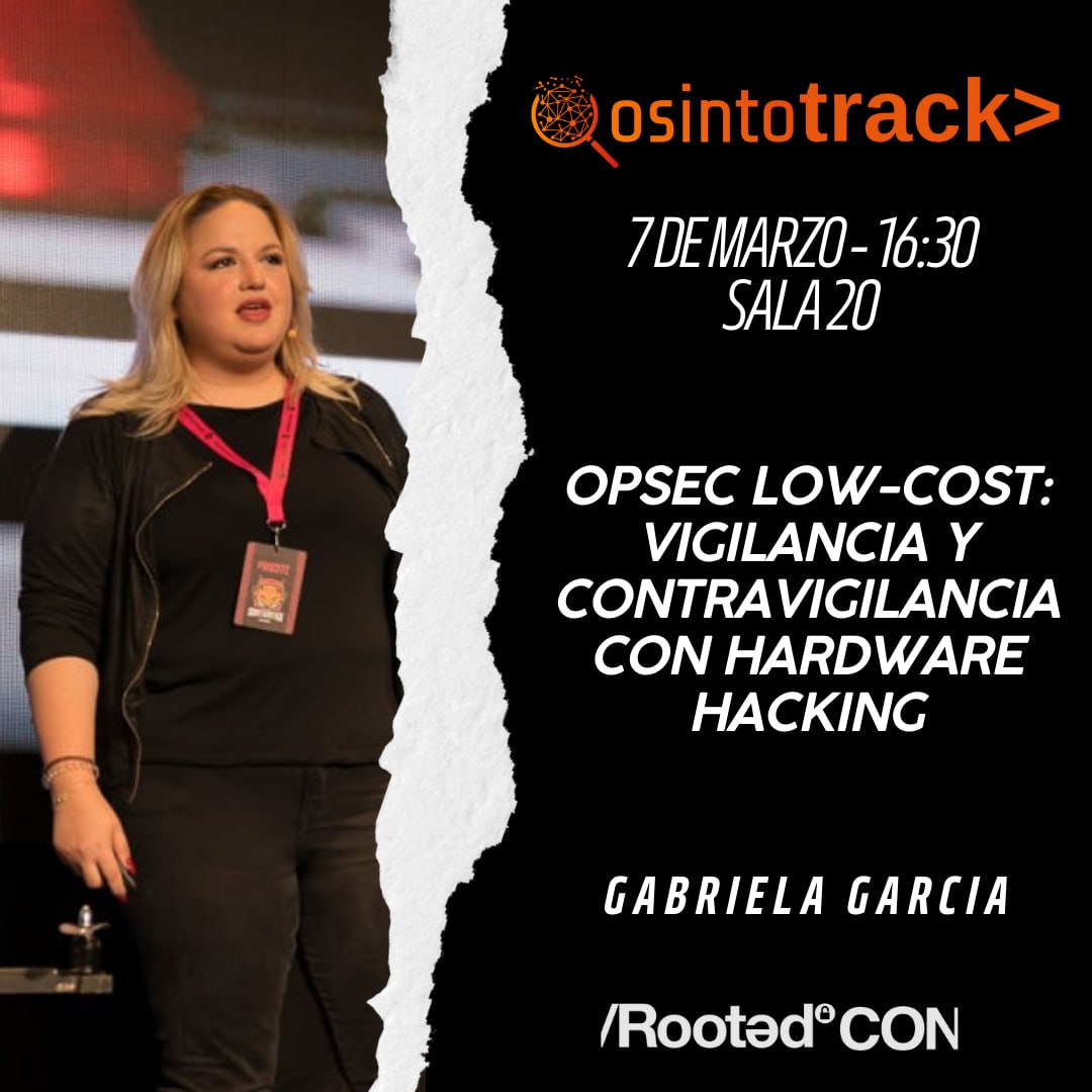 humanhackgroup's tweet photo. Y ahora recibimos a @constrainterror en el escenario del #osintotrack
Viene con una charla que promete ser de lo más interesante en esta edición de la @rootedcon
#rootedcon2025 #osintomatico #rootedcon https://t.co/IcRihS3Xmi